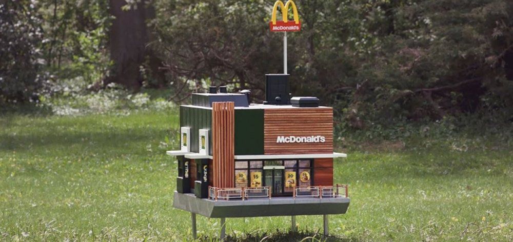 Το μικρότερο McDonald&#039;s στον κόσμο, δεν είναι για ανθρώπους