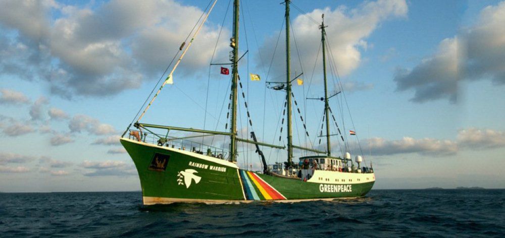 Στην Ελλάδα το θρυλικό Rainbow Warrior της Greenpeace