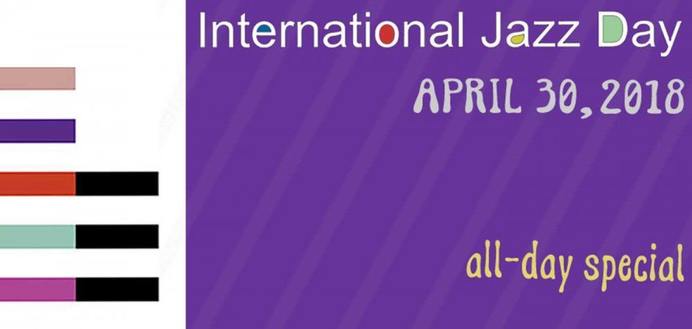 30 Απριλίου 2018: Παγκόσμια Ημέρα της Τζαζ