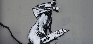 Έργο του Banksy εκλάπη από το Κέντρο Πομπιντού