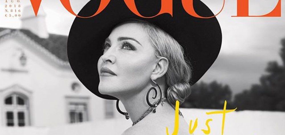 Η Μαντόνα στο εξώφυλλο της ιταλικής Vogue