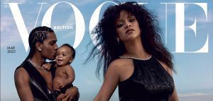 Η Rihanna, ο A$AP Rocky και ο γιος τους στο εξώφυλλο της Vogue