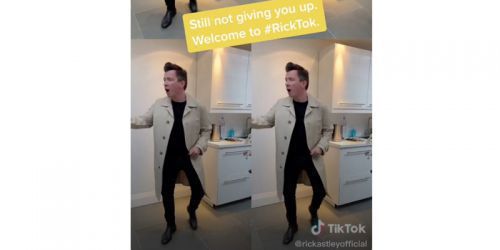 Το πρώτο video του Ρικ Άστλεϊ στο Tik Tok έγινε viral