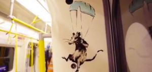 Βίντεο με τον Banksy να ζωγραφίζει τους αρουραίους του