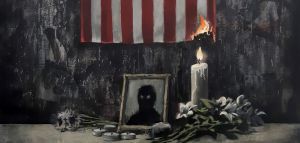 Ο Banksy παίρνει θέση για τη δολοφονία του Τζορτζ Φλόιντ