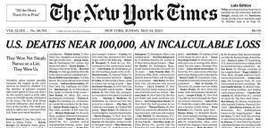 Το συγκλονιστικό πρωτοσέλιδο των New York Times