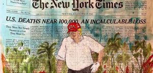 Ο Τραμπ παίζει γκολφ πάνω στα 1000 ονόματα νεκρών των New York Times