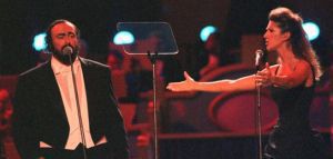 Όταν η Celine Dion τραγούδησε δίπλα στον Luciano Pavarotti