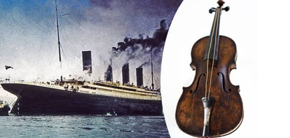Το βιολί του «Τιτανικού» που σώθηκε στο ναυάγιο