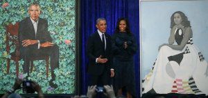 Τα πορτρέτα των Ομπάμα διπλασίασαν τους επισκέπτες