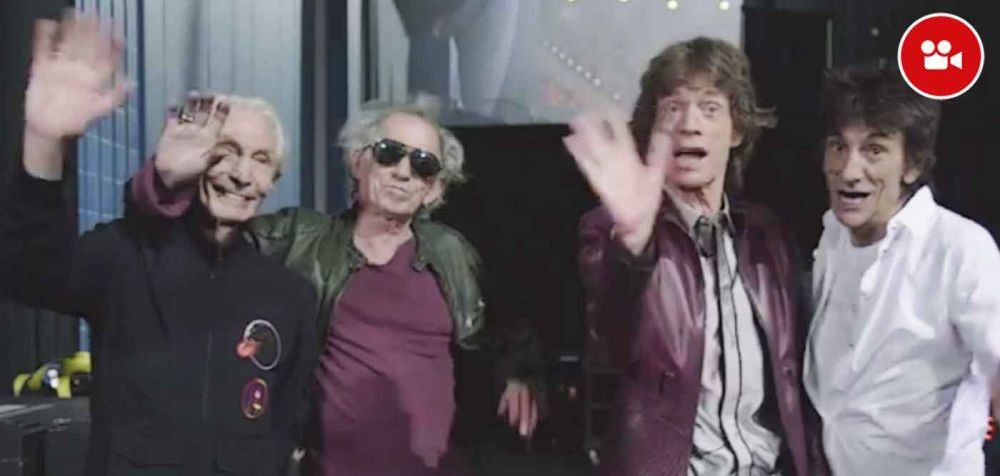 Οι Rolling Stones ευχαριστούν τους θαυμαστές με ένα βίντεο!