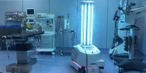 Ρομπότ απολύμανσης κατά του κορονοϊού στα νοσοκομεία της ΕΕ