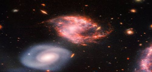 Το διαστημικό τηλεσκόπιο James Webb απαθανάτισε μακρινό γαλαξία