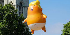 Το μπαλόνι Trump Baby κατέληξε στο Museum of London
