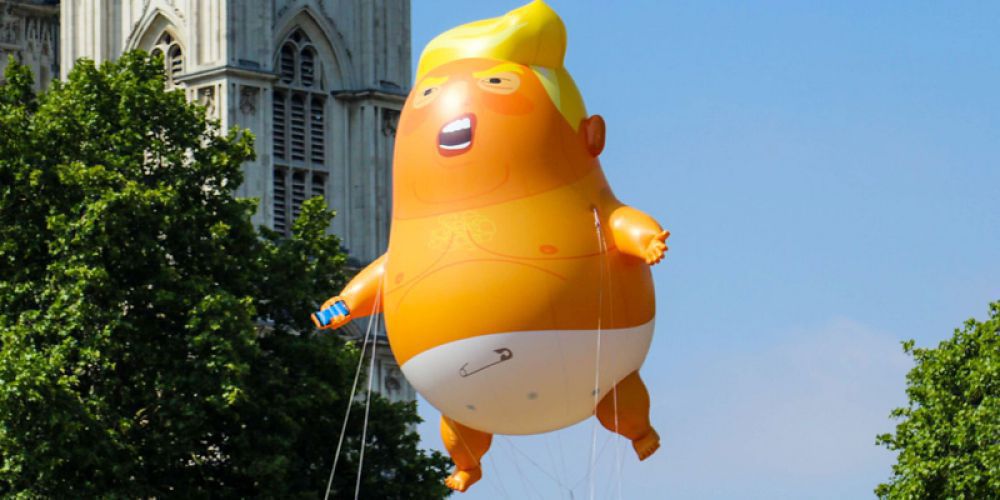 Το μπαλόνι Trump Baby κατέληξε στο Museum of London