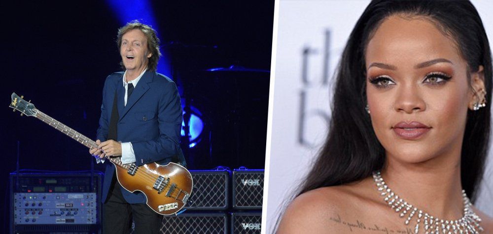Paul McCartney &amp; Rihanna μαζί στη σκηνή!