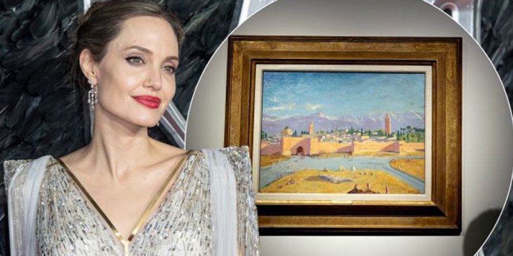 Η Αντζελίνα Τζολί πουλάει τον μόνο πίνακα που ζωγράφισε ο Τσώρτσιλ στον πόλεμο